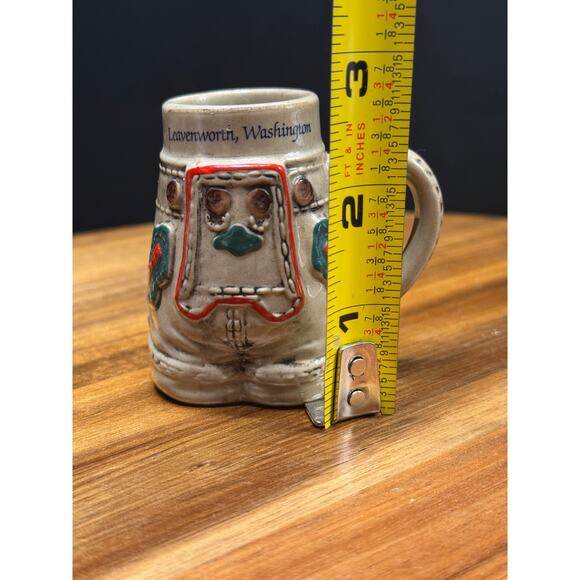 Vintage Souvenir Mini Beer Stein | Leavenworth, Washington | 3" H - Picture 5 of 6